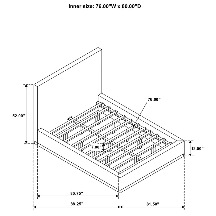 Knox Eastern King & Queen Bed - National Warehouse Furniture (Buffalo, NY)