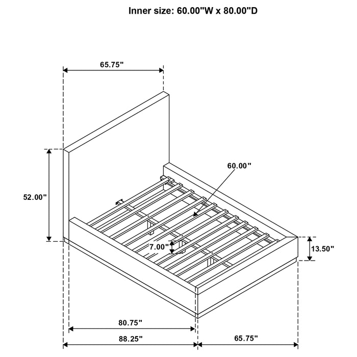 Knox Eastern King & Queen Bed - National Warehouse Furniture (Buffalo, NY)