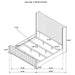 Natasha California King, E.King & Queen Bed - National Warehouse Furniture (Buffalo, NY)