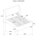 Alamosa Eastern King & Queen Bed - National Warehouse Furniture (Buffalo, NY)