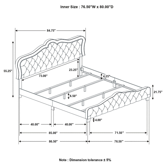 Bella Beds Cal.King & E.King, Queeen - National Warehouse Furniture (Buffalo, NY)