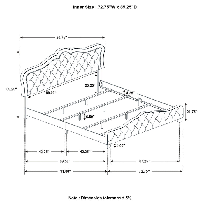 Bella Beds Cal.King & E.King, Queeen - National Warehouse Furniture (Buffalo, NY)