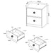 Westpark Nightstands - National Warehouse Furniture (Buffalo, NY)