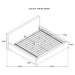 Gregory Bed Grey - National Warehouse Furniture (Buffalo, NY)