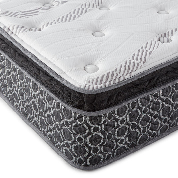 Hayes 11" Twin XL Pillow Top Memory Foam Hybrid Mattress - National Warehouse Furniture (Buffalo, NY)
