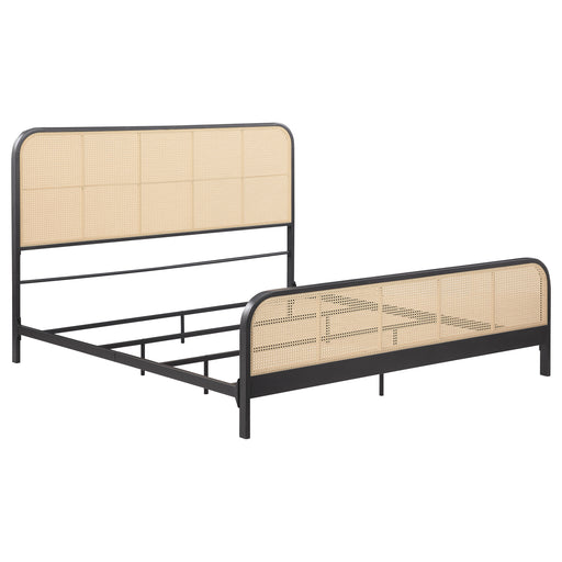 Lanewood Eastern King & Queen Bed Black & White - National Warehouse Furniture (Buffalo, NY)
