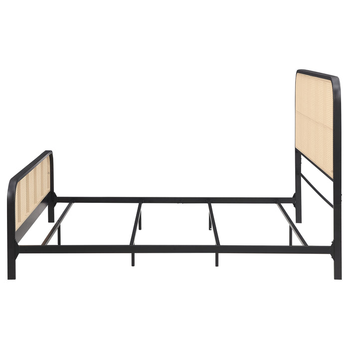 Lanewood Eastern King & Queen Bed Black & White - National Warehouse Furniture (Buffalo, NY)