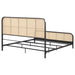 Lanewood Eastern King & Queen Bed Black & White - National Warehouse Furniture (Buffalo, NY)