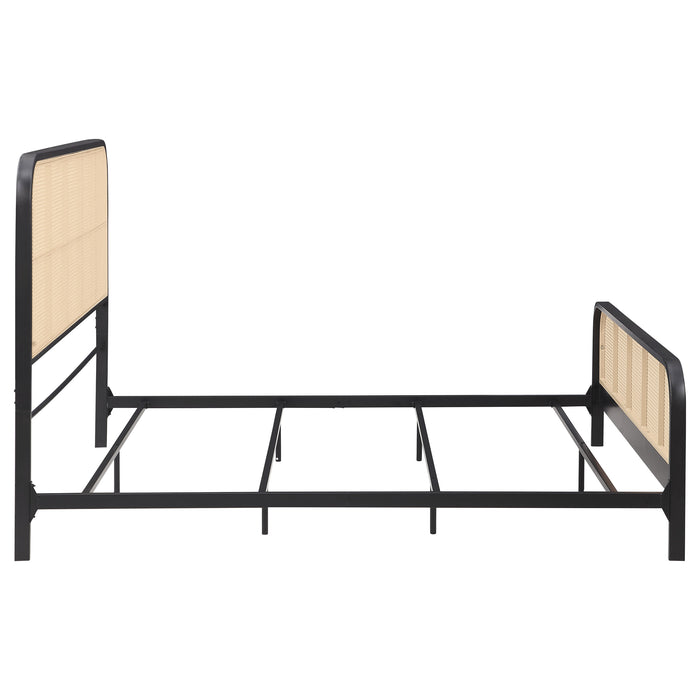 Lanewood Eastern King & Queen Bed Black & White - National Warehouse Furniture (Buffalo, NY)
