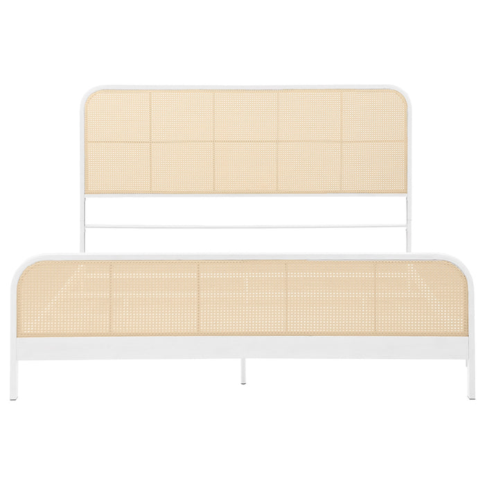 Lanewood Eastern King & Queen Bed Black & White - National Warehouse Furniture (Buffalo, NY)