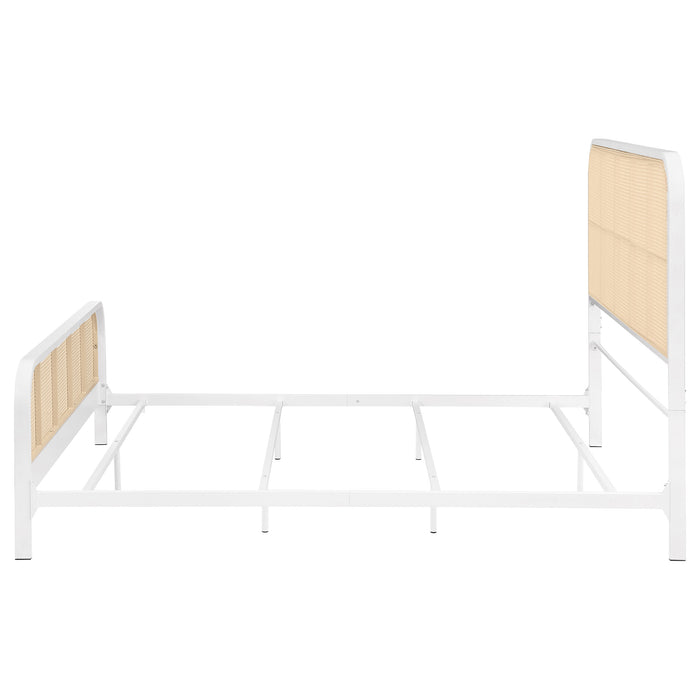 Lanewood Eastern King & Queen Bed Black & White - National Warehouse Furniture (Buffalo, NY)