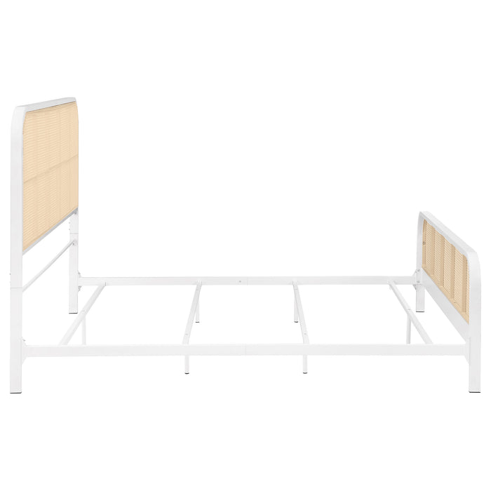 Lanewood Eastern King & Queen Bed Black & White - National Warehouse Furniture (Buffalo, NY)