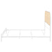 Amherst Eastern King, Queen, Full, & Twin Bed White & Black - National Warehouse Furniture (Buffalo, NY)