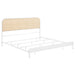 Amherst Eastern King, Queen, Full, & Twin Bed White & Black - National Warehouse Furniture (Buffalo, NY)