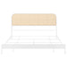 Amherst Eastern King, Queen, Full, & Twin Bed White & Black - National Warehouse Furniture (Buffalo, NY)