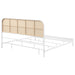 Amherst Eastern King, Queen, Full, & Twin Bed White & Black - National Warehouse Furniture (Buffalo, NY)