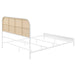 Amherst Eastern King, Queen, Full, & Twin Bed White & Black - National Warehouse Furniture (Buffalo, NY)