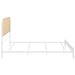 Amherst Eastern King, Queen, Full, & Twin Bed White & Black - National Warehouse Furniture (Buffalo, NY)