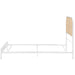 Amherst Eastern King, Queen, Full, & Twin Bed White & Black - National Warehouse Furniture (Buffalo, NY)