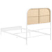 Amherst Eastern King, Queen, Full, & Twin Bed White & Black - National Warehouse Furniture (Buffalo, NY)