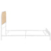 Amherst Eastern King, Queen, Full, & Twin Bed White & Black - National Warehouse Furniture (Buffalo, NY)