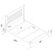 Cameron Eastern King & Queen Bed - National Warehouse Furniture (Buffalo, NY)