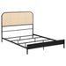Amherst Eastern King, Queen, Full, & Twin Bed White & Black - National Warehouse Furniture (Buffalo, NY)