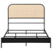 Amherst Eastern King, Queen, Full, & Twin Bed White & Black - National Warehouse Furniture (Buffalo, NY)