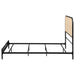 Amherst Eastern King, Queen, Full, & Twin Bed White & Black - National Warehouse Furniture (Buffalo, NY)