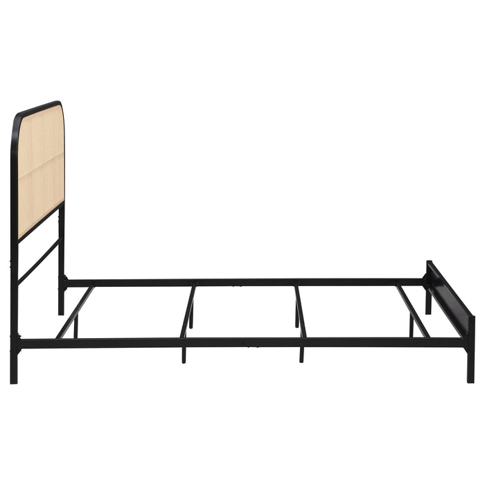 Amherst Eastern King, Queen, Full, & Twin Bed White & Black - National Warehouse Furniture (Buffalo, NY)