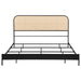 Amherst Eastern King, Queen, Full, & Twin Bed White & Black - National Warehouse Furniture (Buffalo, NY)