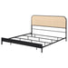 Amherst Eastern King, Queen, Full, & Twin Bed White & Black - National Warehouse Furniture (Buffalo, NY)