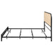 Amherst Eastern King, Queen, Full, & Twin Bed White & Black - National Warehouse Furniture (Buffalo, NY)