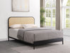 Amherst Eastern King, Queen, Full, & Twin Bed White & Black - National Warehouse Furniture (Buffalo, NY)