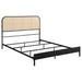 Amherst Eastern King, Queen, Full, & Twin Bed White & Black - National Warehouse Furniture (Buffalo, NY)