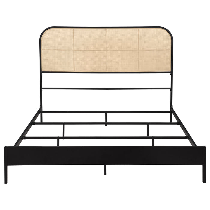 Amherst Eastern King, Queen, Full, & Twin Bed White & Black - National Warehouse Furniture (Buffalo, NY)