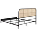 Amherst Eastern King, Queen, Full, & Twin Bed White & Black - National Warehouse Furniture (Buffalo, NY)