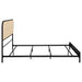 Amherst Eastern King, Queen, Full, & Twin Bed White & Black - National Warehouse Furniture (Buffalo, NY)