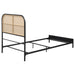 Amherst Eastern King, Queen, Full, & Twin Bed White & Black - National Warehouse Furniture (Buffalo, NY)