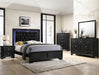 Crown Mark Micah 7 Drawers Dresser in Black image