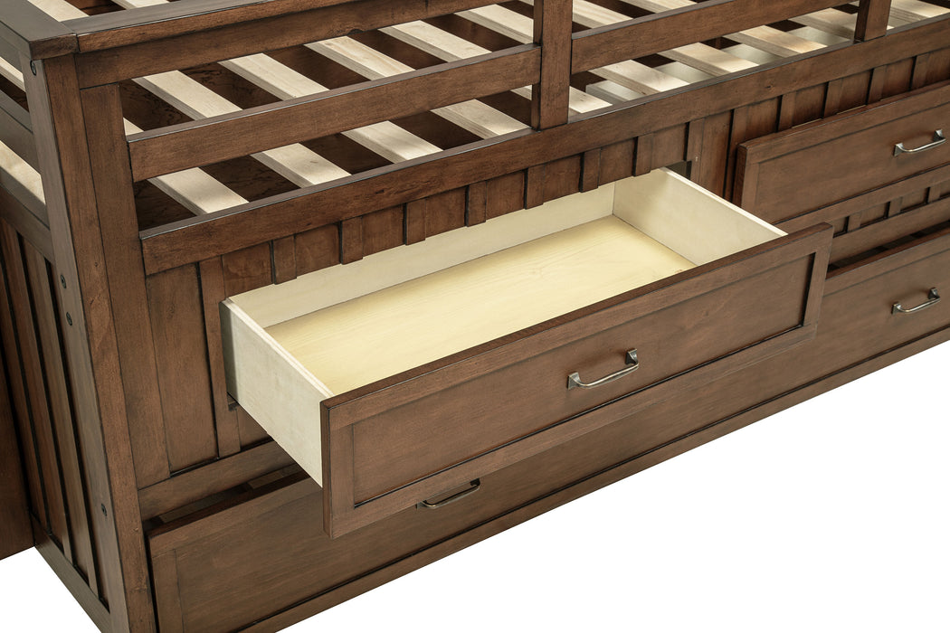 Carlsbad Queen Beds Brown & Grey - National Warehouse Furniture (Buffalo, NY)
