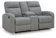 Gauntlet Reclining Loveseat with Console - National Warehouse Furniture (Buffalo, NY)