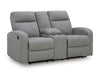 Gauntlet Reclining Loveseat with Console - National Warehouse Furniture (Buffalo, NY)