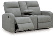 Gauntlet Reclining Loveseat with Console - National Warehouse Furniture (Buffalo, NY)