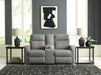 Gauntlet Reclining Loveseat with Console - National Warehouse Furniture (Buffalo, NY)