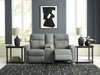 Gauntlet Reclining Loveseat with Console - National Warehouse Furniture (Buffalo, NY)