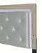 Crown Mark Furniture Jaylen Queen Upholstered Panel Bed in Gray - National Warehouse Furniture (Buffalo, NY)