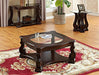 Crown Mark Furniture Madison Wood End Table in Brown - National Warehouse Furniture (Buffalo, NY)
