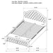 Ashleigh Full & Twin Bed - National Warehouse Furniture (Buffalo, NY)