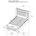 Madison Full & Twin Bed - National Warehouse Furniture (Buffalo, NY)
